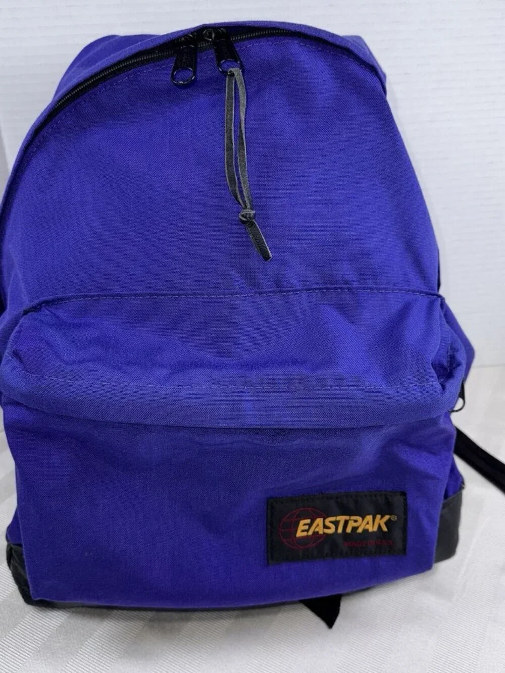 Vintage Eastpak 1990's USA Made Electric Purple 1990s Retro Rare Backpack